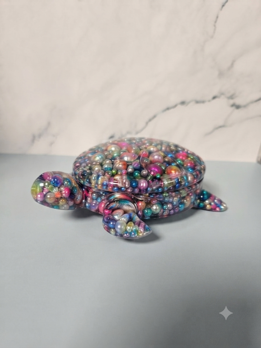 Turtle Trinket Jar