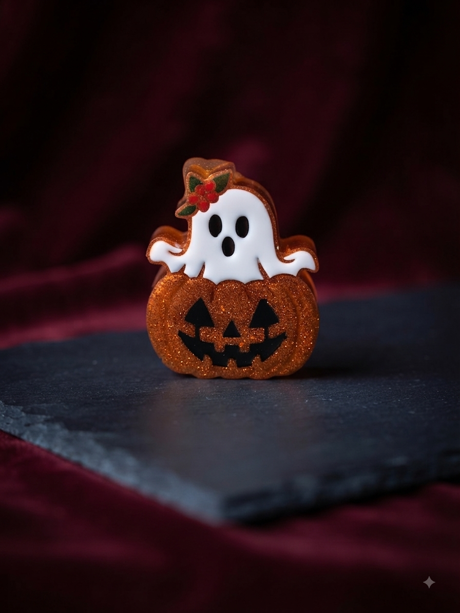 Ghost/Pumpkin Figurine