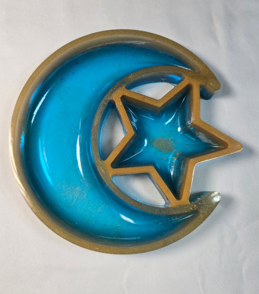 Crescent Moon & Star Trinket Tray