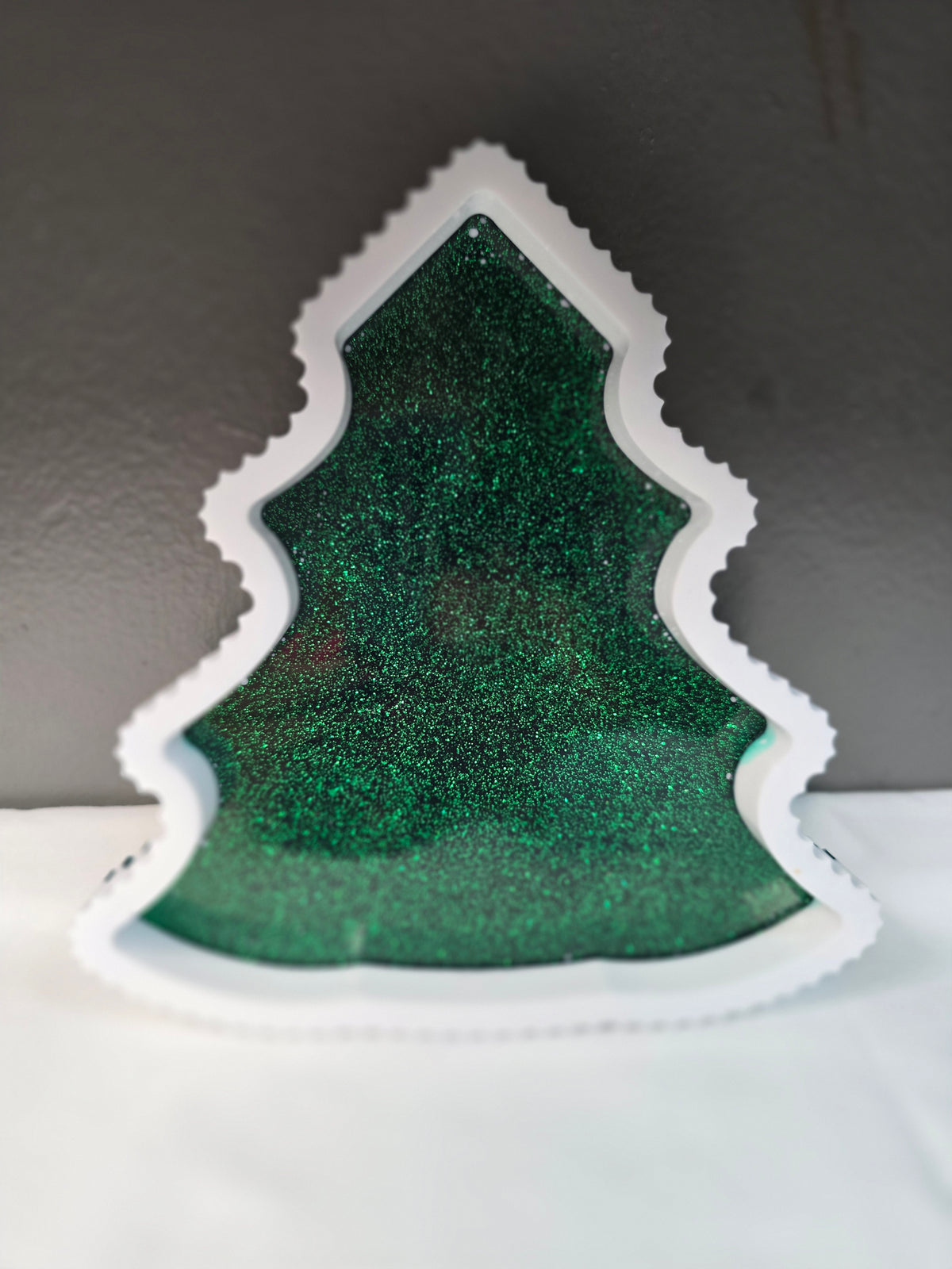 Christmas Tree Trinket Tray