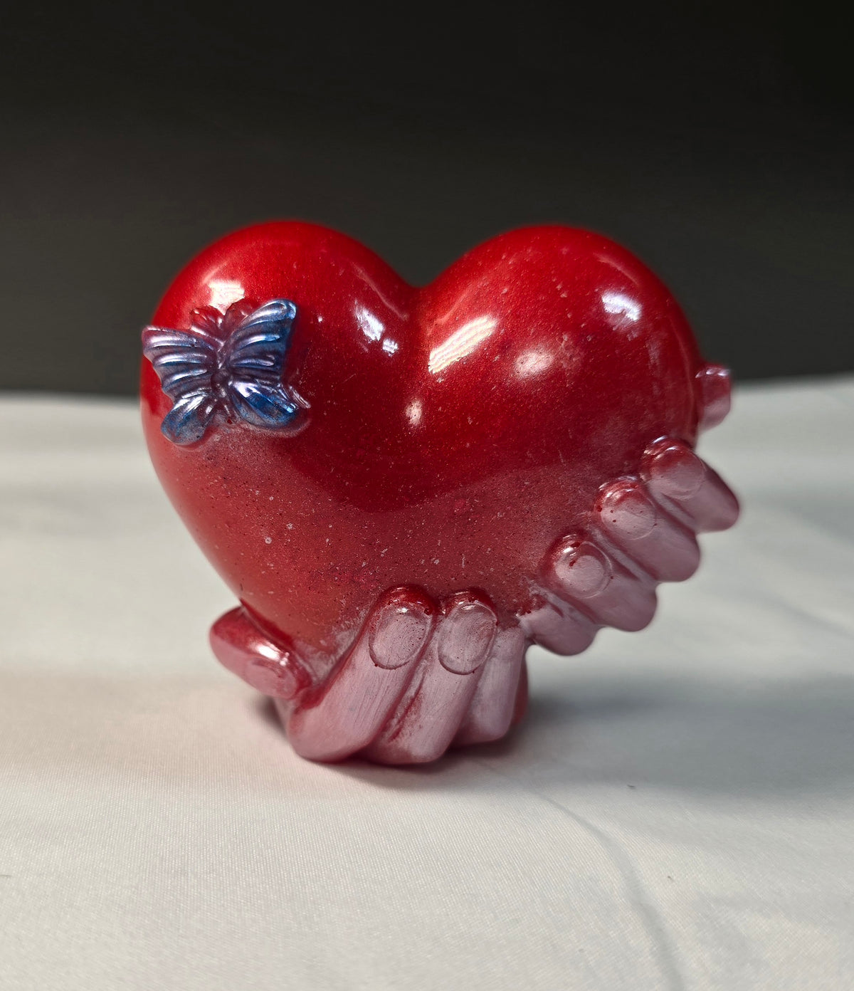 Heart Heart in Hands Sculpture
