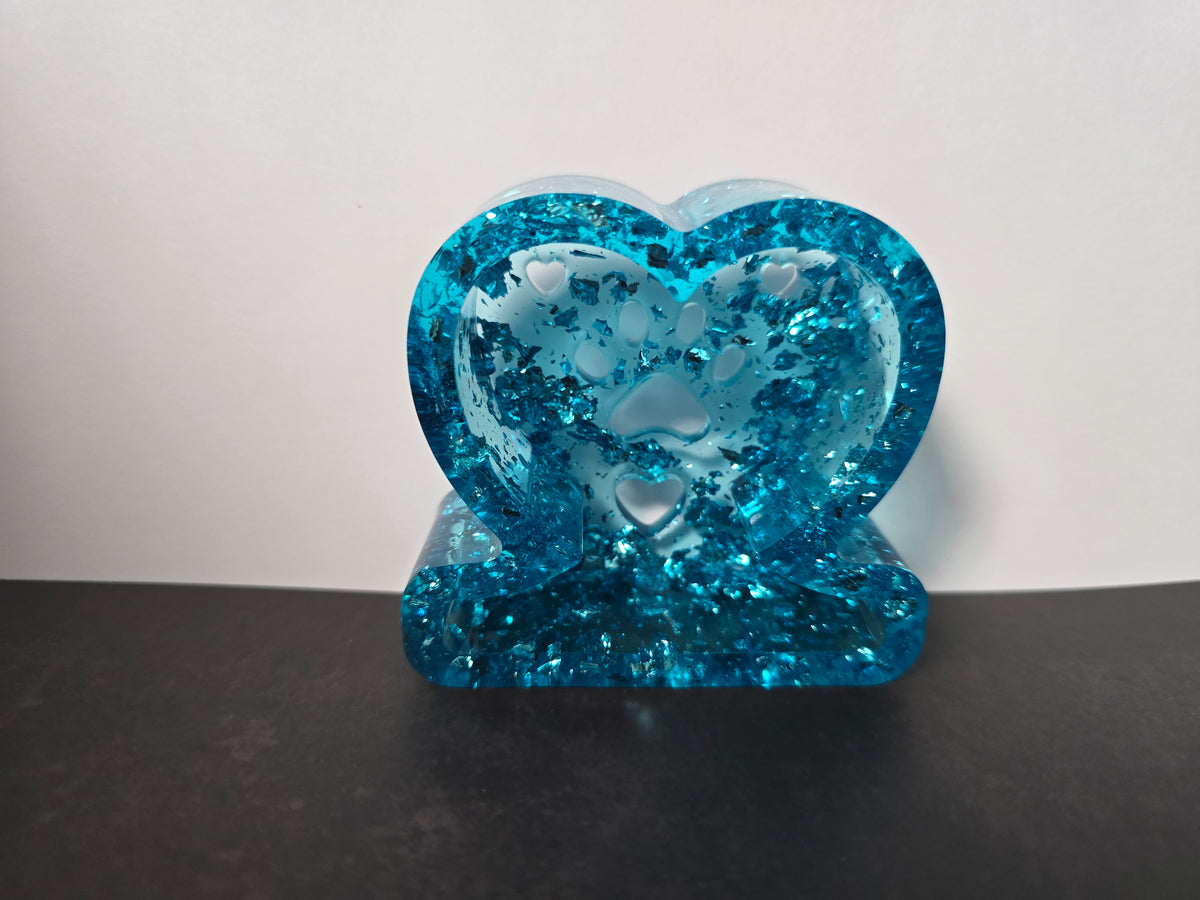 Heart With Cut Out Paw Print